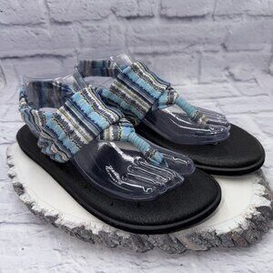 Sanuk Women's Size 9 Yoga Sling 2 Sandals Blue